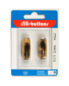 Dill 007.33170 Houtje touwtje knopen achtersteek 32 mm - Kaart
