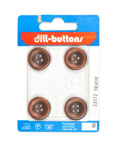 Dill 007.33172 Metalen knopen 4 gaats 18 mm - Kaart