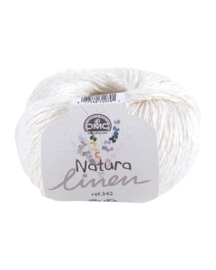 DMC 342 Natura Linen brei- en haakgaren 50 gram 150mtr - Kleur 01