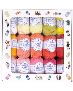 DMC 392BOX Happy Cotton Box 30 kleuren - Paris Olympics - Doos