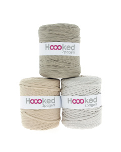 DMC 800 Hoooked Zpagetti macramegaren 120 meter - Kleur beige