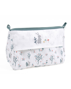DMC RS2695 Bedrukte Toillettas Turquoise 24x18x11cm - STUK