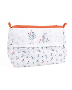 DMC RS2696 Bedrukte Toillettas Oranje 24x18x11cm - STUK