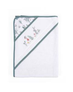 DMC RS2697 Bedrukte Badhanddoek Turquoise 72x72cm - STUK