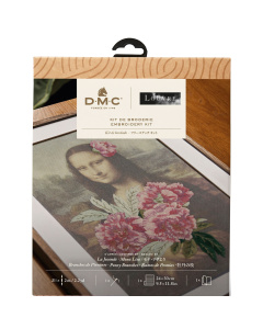 DMC TB184/81 Borduurpakket Mona Lisa & Peony Branches 13,5 x 20,5cm - STUK