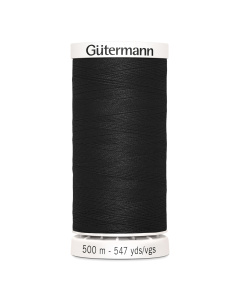 Gütermann 701920 Polyester allesnaaigaren 500 meter dikte 100 - Kleur 000