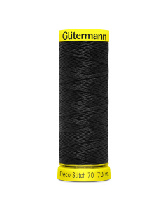 Gütermann 702160 Deco Stitch siersteekgaren 70 meter dikte 70 - Kleur 000