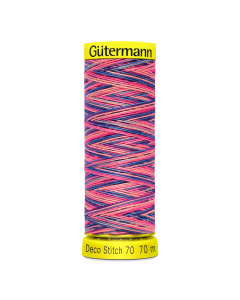 Gütermann 702160 Deco Stitch siersteekgaren multi 70 meter dikte 70 - Kleur 9819