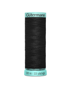 Gütermann 723878 Zijde siersteekgaren 30 meter dikte 40  - Kleur 000