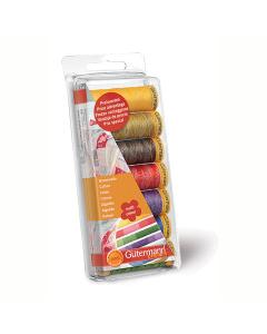 Gütermann 731146 Naaigarenset 7 conen katoen naaigaren multikleuren - Kleur 1