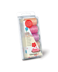 Gütermann 731480 Machineborduurgarenset 5 conen Cotton 30 multikleuren - Kleur 3