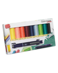 Gütermann 734566 Naaigarenset met 10 conen allesnaaigaren + vulpotlood - SET