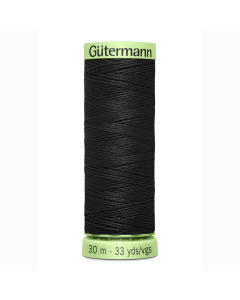 Gütermann 744506 Polyester siersteekgaren 30 meter dikte 30 - Kleur 000