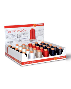 Gütermann 799700 Display Tera 180 2000 meter 30 conen - Kleur 1