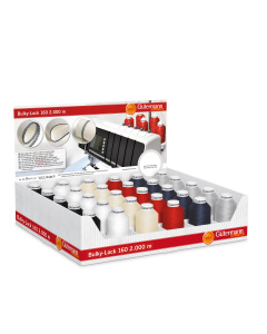 Gütermann 799706 Display met 30 conen Bulky-Lock 160 2000 meter - Kleur 1