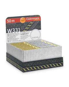 Gütermann 799732 Displ Metallic effect garen W331 50m - Display
