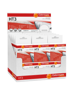 Gütermann 618829 Display HT3 zoomvilt 3cm x 10 mtr - 30 stuks - Display
