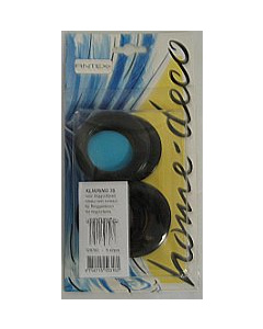 Antex 329760 Home Deco Klikring 35mm zwart 8 stuks - Kaart