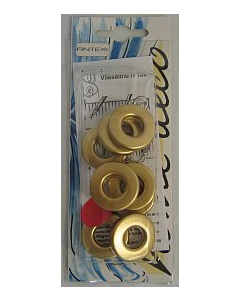 Antex 329774 Home Deco Klikring Messing 8 stuks - Kaart
