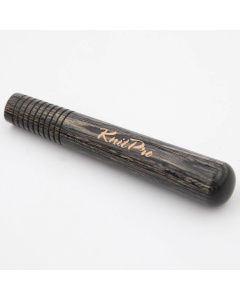 Knitpro 30978 Haaknaald handvat onyx hout grijs - Kaart