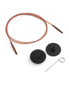 Knitpro 31294 Bruine Kabel 56 cm om 80 cm verwisselbare breinaalden te maken - Kaart