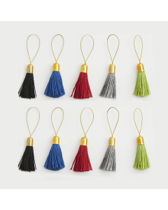 Knitpro Lantern Moon 350642 Zes steekmarkeerders met tassel - STUK