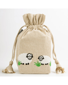 Knitpro Lantern Moon 350695 Project tas wit - STUK