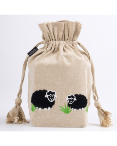 Knitpro Lantern Moon 350696 Project tas zwart - STUK