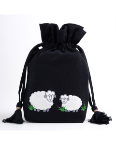 Knitpro Lantern Moon 350699 Project tas zwart - STUK