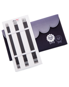 KnitPro 41633 Karbonz sokkennaaldenset - SET