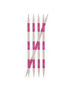 KnitPro 42003 Smartstix sokkennaalden 14 cm (roze) 2,50 mm - Kaart