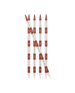 KnitPro 42023 Smartsix sokkennaalden 20 cm (Sienna) 2,50 mm - Kaart