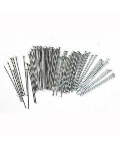 Kumihimo 045.1006 Kopspelden platinum 32 mm - 25 stuks - Kaart