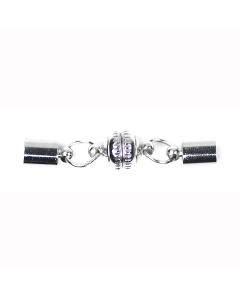 Kumihimo 045.1017 Magneetsluiting platinum 4mm - Kaart