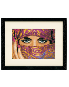 Lanarte PN-0021221 Borduurpakket telpatroon Oosterse mysterie  ca. 27 x 19 cm - STUK