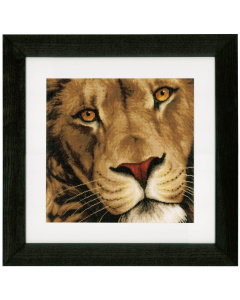 Lanarte PN-0154979 Borduurpakket telpatroon Koning der dieren  ca. 35 x 34 cm - STUK