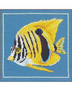 Lanarte PN-0215385 Telpakket kit Gele zebravis 21x20cm - STUK