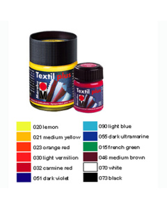 Marabu 17150005015 Textielverf plus 50 ml voor donkere stoffen - Kleur 20