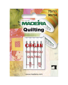 Madeira 9454 Naaimachinenaalden Quilting  75 + 90 - Kaart