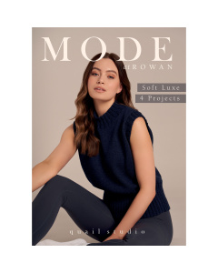 Mode at Rowan ZB351 Vertaling Frans patronenboek 4 projects Soft Luxe - STUK