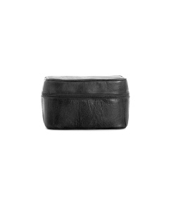 MUUD Shadow. Handgemaakt leren opbergtas 15x23x16cm - kleur Black