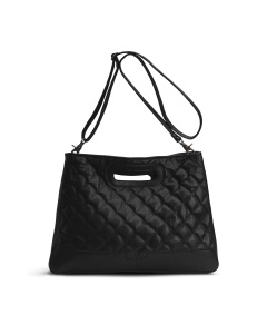 MUUD Darcia Handgemaakt leren boodschappentas 44 x 36 cm - kleur Black
