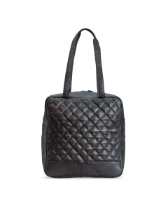 MUUD QB-4638 Fauna Handgemaakte leren rugtas - kleur Black