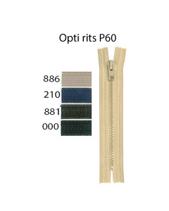 Opti 2470 P60 profielrits 6mm niet deelbaar  16 cm onverpakt - Kleur 881