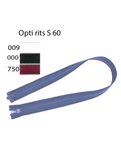Opti 3422 S60 spiraalrits 6mm dubbel deelbaar 60 cm onverpakt - Kleur 750