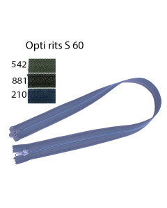 Opti 3422 S60 spiraalrits 6mm dubbel deelbaar 65 cm onverpakt - Kleur 750