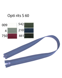 Opti 3422 S60 spiraalrits 6mm dubbel deelbaar 80 cm onverpakt - Kleur 881