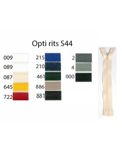Opti 4659 S44 spiraal naadritsen 4mm 55 cm onverpakt - Kleur 215