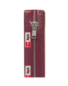Opti 4910 M40 metaalrits 4mm deelbaar 80 cm met werra ritsentrekker - Kleur 750