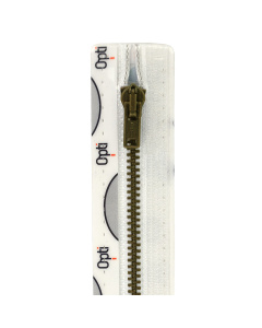 Opti 5497130 M40 bronskleurige metaalrits 4mm deelbaar 60 cm - Kleur 009